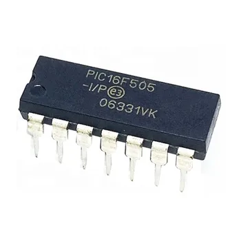 2 ШТ PIC16F505-I/P DIP-14 16F505 8-разрядные флэш-микроконтроллеры