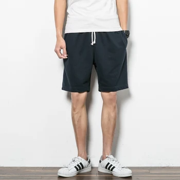 2021 модный бренд хлопчатобумажных шорт, мужская летняя тенденция к увеличению размера пляжных брюк для отдыха, высококачественные спортивные брюки