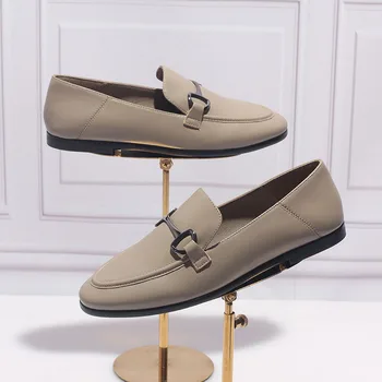 2023 женская обувь мокасины из натуральной кожи Muller shoes