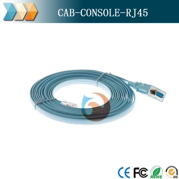 CAB-КОНСОЛЬ-RJ45 Консольный кабель Cisco Juniper 6 футов с DB9 на RJ45