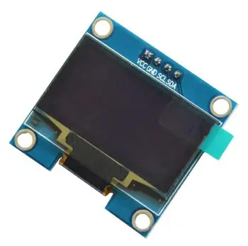 IPS 1,3-дюймовый 4-контактный бело-синий OLED-дисплей Модуль SH1106 SSD1306 Интерфейс IC IIC привода 128*64