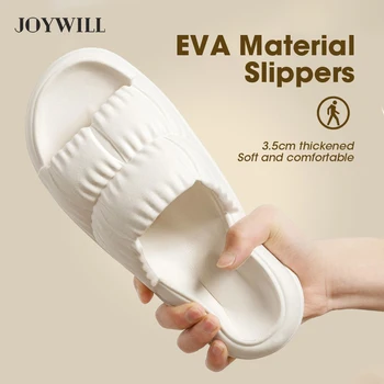 JOYWILL/ Женские домашние тапочки EVA Soft Cloud, уличные пляжные сандалии, женская обувь на платформе, женская обувь, Лето 2023 г.
