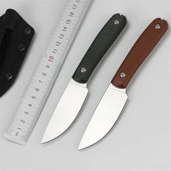 KESIWO GT0160 Походный Нож 14C28N С Фиксированным Лезвием Micarta Ручка Тактический Открытый Прямой K Ножны EDC Выживания Новый Охотничий Нож