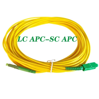 SC/APC-LC/APC 1m 3m 5m 10m 15m Волоконно-оптический Патч-корд 2,0 мм Однорежимный Оптический кабель SM SX Симплексная Волоконно-оптическая Перемычка FTTH