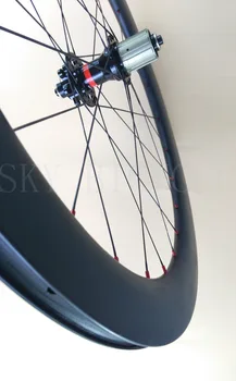 SKY 60 мм Решающий дорожный диск Заднее велосипедное колесо 24 отверстия шириной 26 мм легкая аэро-спица с 6 болтами ступицы CX CycloCross carbon wheel