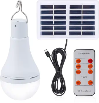 SZYOUMY Светодиодная солнечная лампа мощностью 7 Вт 9 Вт, Портативная подвесная лампа, USB-аккумуляторная лампа, лампа для кемпинга на открытом воздухе, Солнечная лампа для палатки
