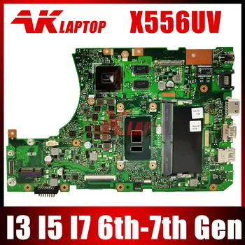 X556UV Материнская Плата Для ASUS A556U X556UQ X556URK X556UJ X556UQK X556UF X556U Материнская Плата Ноутбука I3 I5 I7 GT930M GT940M 930MX 940MX