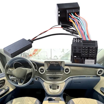 Автомобильный AUX Bluetooth-совместимый Адаптер аудиокабеля 5.0 для Benz W169 W209 W164 Аксессуары для автомобильной электроники