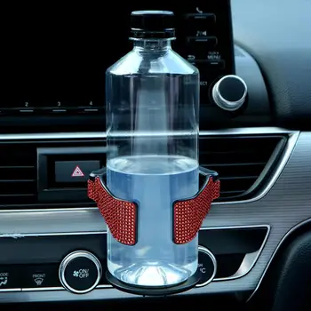 Автомобильный держатель для бутылок, 1 комплект, Надежный, несущий нагрузку Пластиковый автомобильный воздуховыпускной стаканчик, стеллаж для хранения автомобильных принадлежностей