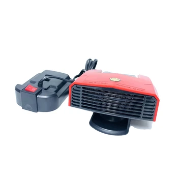 Автомобильный обогреватель, электрическое охлаждение, нагревательный вентилятор, электрический дефростер для защиты лобового стекла от запотевания, дефростер для аккумулятора Makita 18V