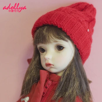 Аксессуары для кукол Adollya BJD Шапка Вязаная шерстяная кукольная шапочка в тон игрушкам для девочки Подходит для 1/4 1/6 кукол BJD
