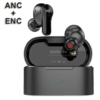 Беспроводные Зарядные Наушники A10 ANC ENC BT 5.2 True wireless Earbuds GPS IPX7 Водонепроницаемые Наушники с сенсорным управлением приложением Mini TWS