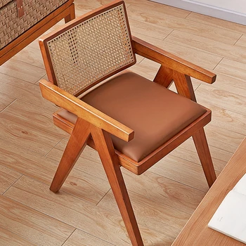 Деревянный минималистичный стул, Современный обеденный дизайн, эргономичное кресло для отдыха, гостиная, офисный шезлонг, ножки садовой мебели