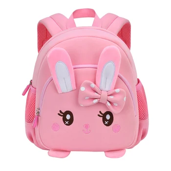 Детский рюкзак Детский рюкзак для малышей Мультяшный 3D Кролик Школьные сумки для девочек школьные сумки для детского сада Сумка для мальчиков и девочек Mochil