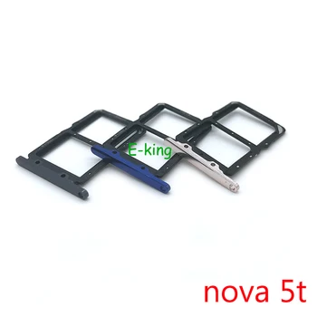 Для Huawei Honor 20 Nova 5T Слот Для Sim-карты Держатель Лотка Для Чтения Sim-карт Разъем для Замены