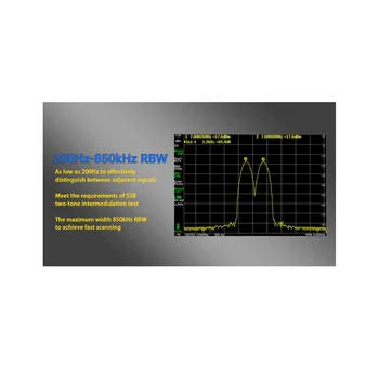 Для УЛЬТРА 4,0-Дюймового Портативного Анализатора Спектра 100 кГц-5,3 ГГц Генератор Высокочастотных Сигналов с Антенной + Радиочастотный Кабель