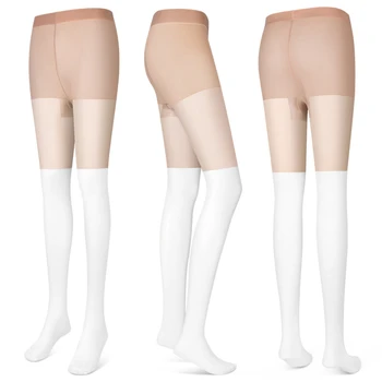 Женские леггинсы для гольфа PGM, спортивные носки, Летние Легкие дышащие шелковые носки с защитой от крючков WZ023