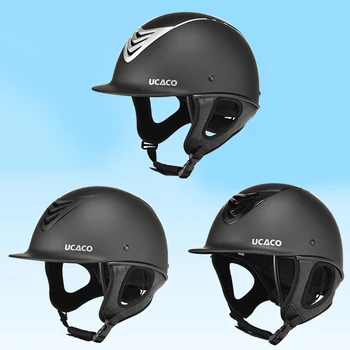 Защитный шлем для верховой езды, Оборудование для защитного головного убора для конного спорта, Защитный колпачок велосипедного шлема Регулируется