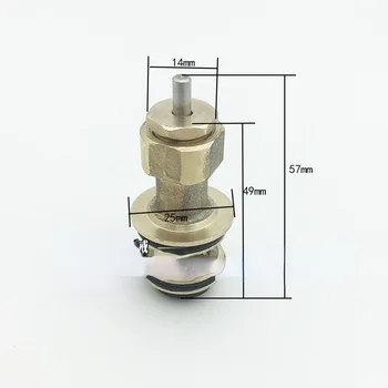 Картридж клапана VA-7010 для центрального кондиционера, фанкойл, электрический двухсторонний клапан, катушка 57 мм