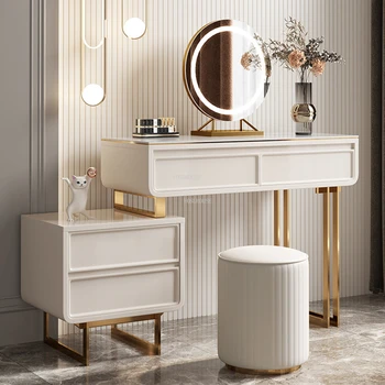 Минималистичные шиферные комоды Итальянская мебель для дома Дизайнерский туалетный столик для спальни Легкий Роскошный Современный Выдвижной шкаф для хранения