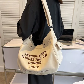 Модные холщовые сумки Женская ретро-сумочка Хозяйственная сумка Повседневная женская офисная студенческая сумка для поездок на работу