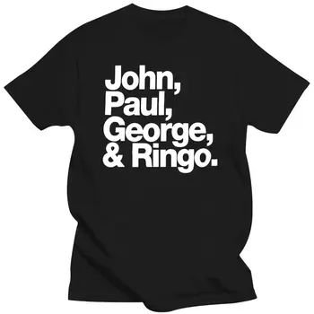 Мужская одежда, футболки Джона Пола Джорджа и Ринго Royal Blue, официальный мерч группы