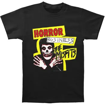 Мужская футболка Misfits Horror Business черного цвета