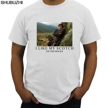 Мужская футболка Outlander On the Rocks, летняя футболка с рисунком, новая хлопковая футболка, летние стильные футболки, размер евро