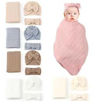 Набор для фотосъемки внешней торговли, сумка для пеленания ребенка, студия новорожденных, однотонное тканевое одеяло, комплект из трех предметов