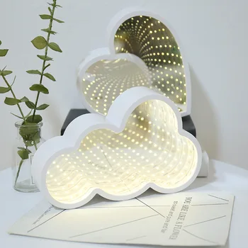 Новое светодиодное зеркальное освещение комнаты творчески украшает моделирующую лампу