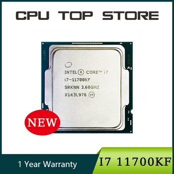 НОВЫЙ Intel Core i7 11700KF 3,6 ГГц Восьмиядерный шестнадцатипоточный процессор Процессор L3 = 16M 125 Вт LGA 1200 без вентилятора