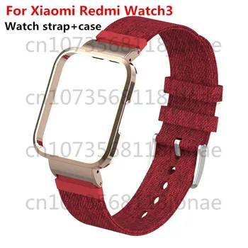 Новый нейлоновый брезентовый браслет для замены браслета Xiaomi Redmi Watch 3 Bumper Correa wristband
