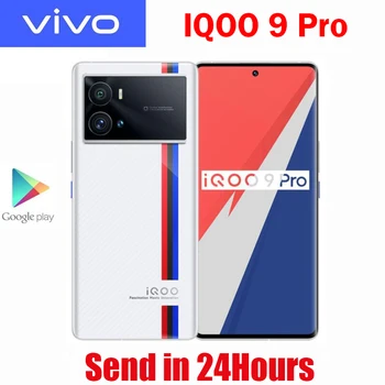 Новый оригинальный мобильный телефон VIVO IQOO 9 Pro 5G с 6,78-дюймовым процессором AMOLED Snapdragon8 Gen 1 50MP Android12 OS 4700 мАч 120 Вт Dash Charge NFC