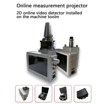 Онлайн-измерительный проектор микронного масштаба, коррекция электродов, EDM-микроскоп, 100-150-кратный интерфейс обнаружения ER/ 3R/Bt30/Bt40