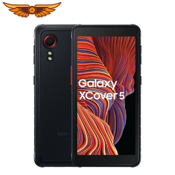 Оригинальный Samsung Galaxy Xcover 5 G525F Разблокированный 5,3 `Восьмиядерный 4 ГБ ОЗУ 64 ГБ ПЗУ 4G LTE 16MP Две SIM-карты Android Мобильный Телефон