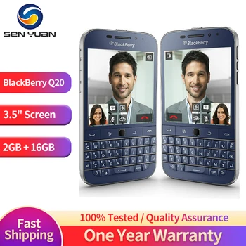 Оригинальный обновленный мобильный телефон BlackBerry Q20 4G LTE-95% Новый 3,5 