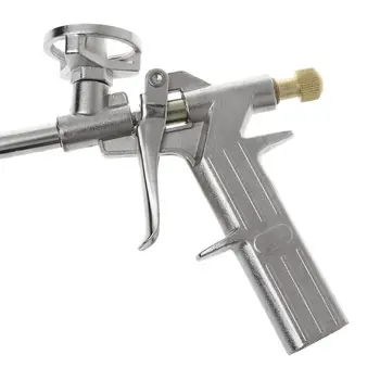 Пистолет-распылитель для вспенивания пены, распределяющий пузырчатый герметик, Изолирующий полиуретановый аппликатор Из алюминиевого сплава Высокого качества