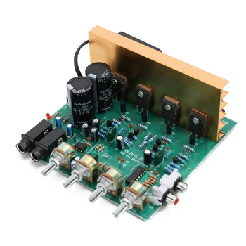 Плата Аудиоусилителя Большой мощности DX-2.1 Канальный Сабвуфер Высокой Мощности С Двойным Домашним кинотеатром AC18V-24V DIY Sound Machine Board