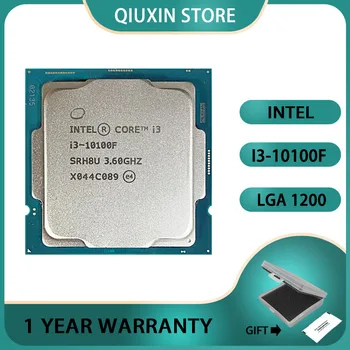 Процессор Intel Core i3-10100F 8 потоков, L2 = 1 Мб, L3 = 6 Мб, 65 Вт, LGA 1200, i3 10100F, 3,6 ГГц, 4 ядра,