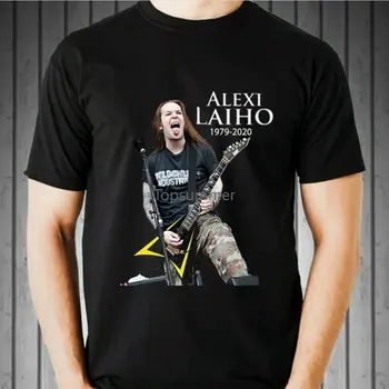 Редкая футболка Alexi Laiho The Wild Child Children Of Bodom Death Metal Shirt