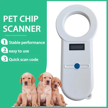 Чувствительный Цифровой Сканер Для Домашних Животных ISO11784/5 Animal Pet ID Reader Chip Transponder USB Ручной Сканер Микрочипов для Собаки Кошки Лошади